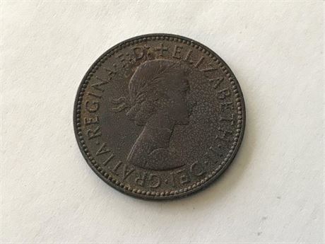 1965 UK Half Penny