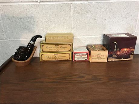 Avon Pipe Bottles