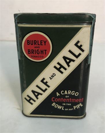 Half & Half Tin