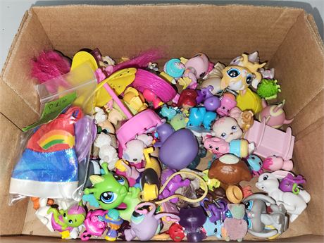 Lot Of Toys. Littlest Pet Shop & Trolls