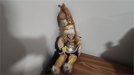 Vintage Large Posable Fairy Very Pretty