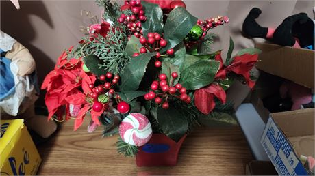 Christmas Decorative Vase