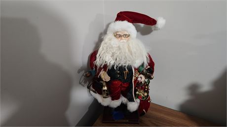 Large Heavy Santa Clause Attached To A Base