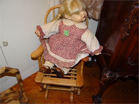 Doll and Childs Rocker