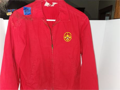 Lightweight Boy Scout Jacket With Badges