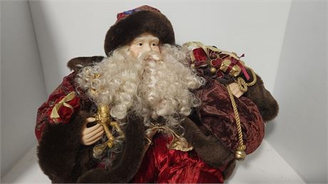 Large Sitting Christmas Santa