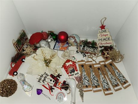 Lot Of Christmas Decorations