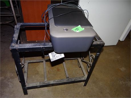 Metal Stand and Printer