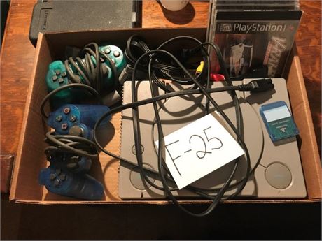 PS1, Controllers, Card & Games
