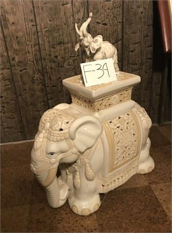 Big Ceramic Elephant