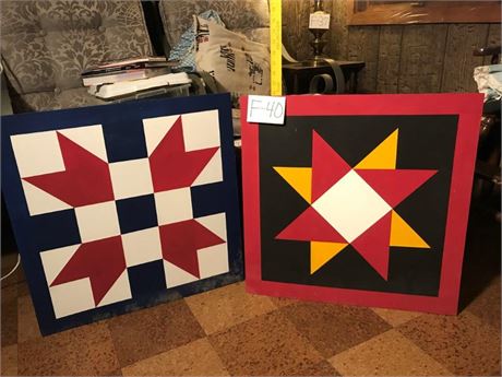 Painted Wooden Squares