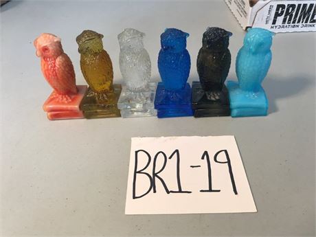 6 Degenhart Glass Owls (#1)