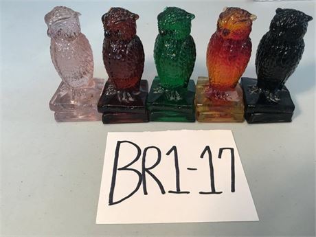 5 Degenhart Glass Owls (#2)
