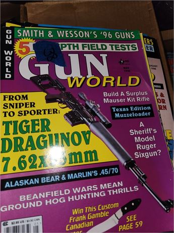 Gun World & Other Gun Magazines