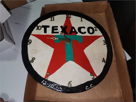 Texaco Clock