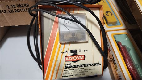 Ray-O-Vac 6 Amp Automatic Battery Charger