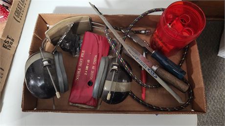 Lot Of Tools & Air Brush
