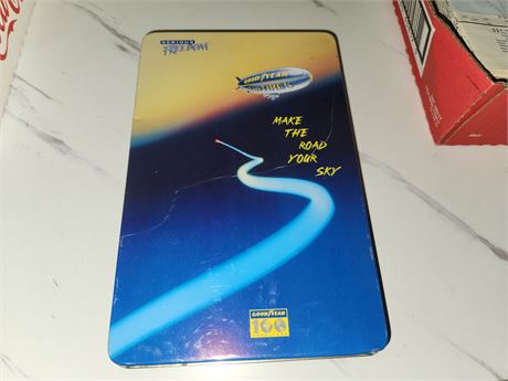 Goodyear 100 Years VHS Tape & Tin