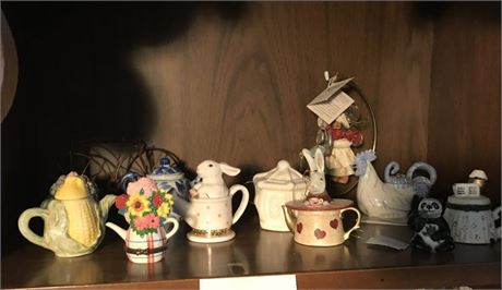 Mini. Teapots & Misc.