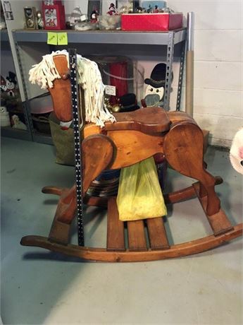 Wooden Rocking Horse
