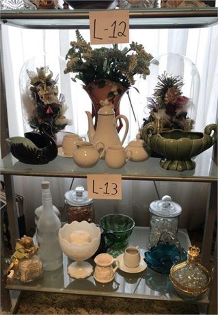 Content of Bottom 2 Shelves