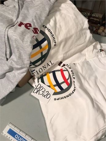 Flat of Bridgestone/Firestone PGA Shirts