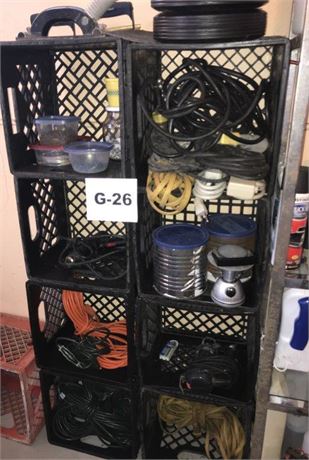 Milk Crates & Content