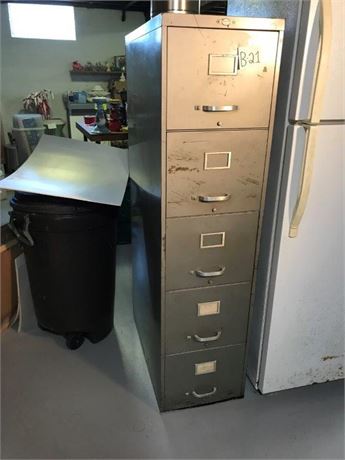 5 Draw Filing Cabinet