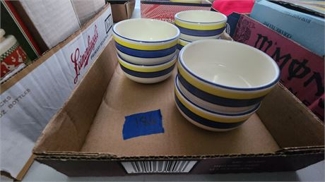 Lot of 6 Buffalo China Bowls