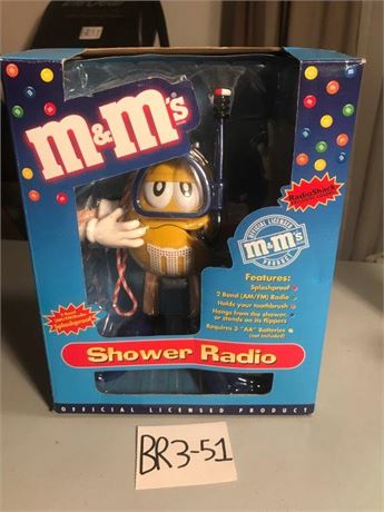M&M's Shower Radio