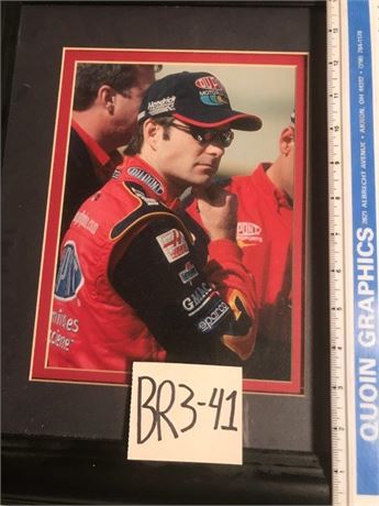 Framed Jeff Gordon Picture