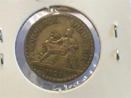 1922 France 50 Centimes