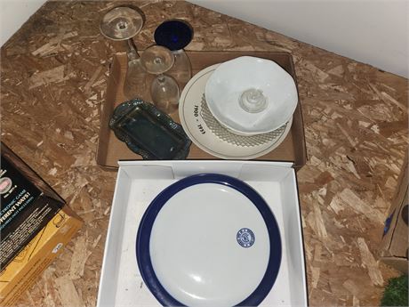 Lot Of Glassware