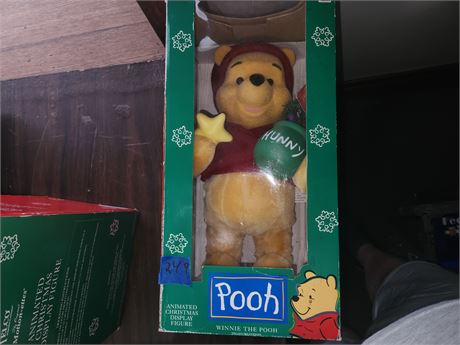 Animated Winnie The Pooh Christmas Decoration