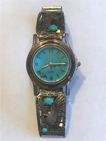 Stamped Sterling Watch