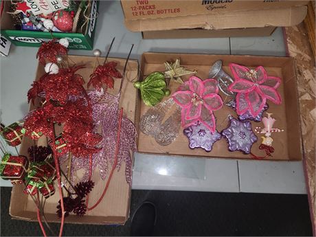 Lot Of Christmas Decorations