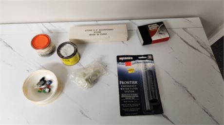 Sharpening Stone & Misc. Items