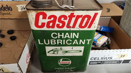 Castrol Oil Can