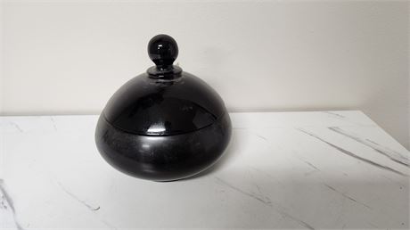 Glass Candy Dish Possible Viking Glass