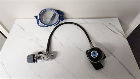 Scuba Mask & Mouth Hose