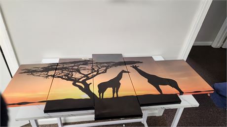 Giraffe Picture & Serving Tray