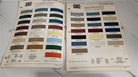 15 Rinshed-Mason Automotive Paint Specs