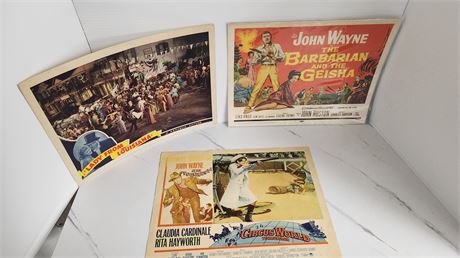Vintage John Wayne Cinema Posters