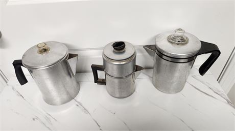 Vintage Coffee Perculators