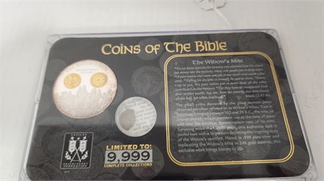 The Widows Mite. Coins Of The Bible. American Mint