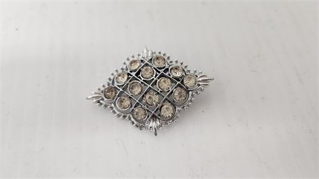 Rhinestone Brooch