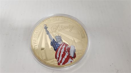 State Of Liberty Dedication Coin
