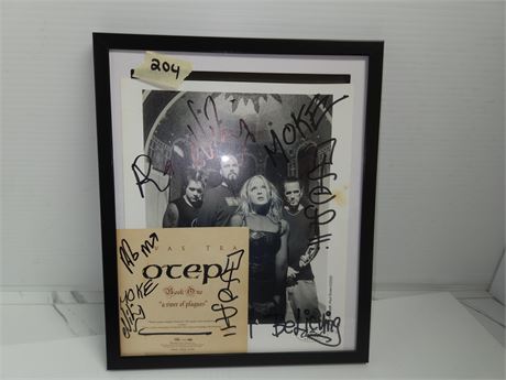 OTEP Autographed Picture