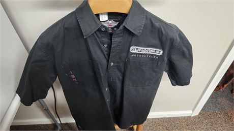 Harley Davidson Dress Shirt Size MEDIUM