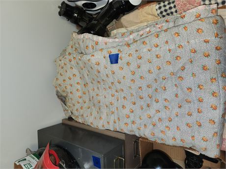 3 vintage quilts